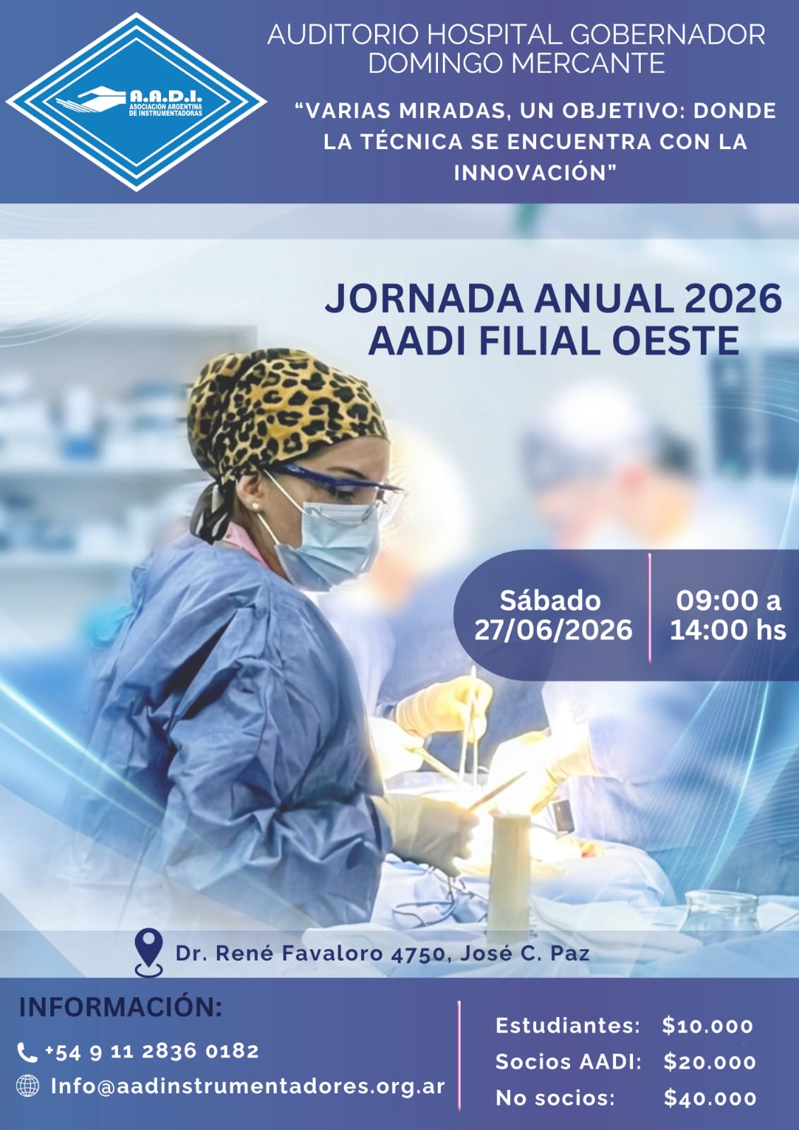 Jornada Anual 2026 AADI Filial Oeste